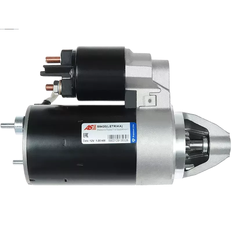 Démarreur 12V 1.00kW Iskra UD810409 114276