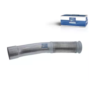Tuyau d'échappement, d: 126 mm, D: 130 mm, L: 780 mm Pour Mercedes-Benz Actros 1, Actros 2, Actros 3 - 9424903019