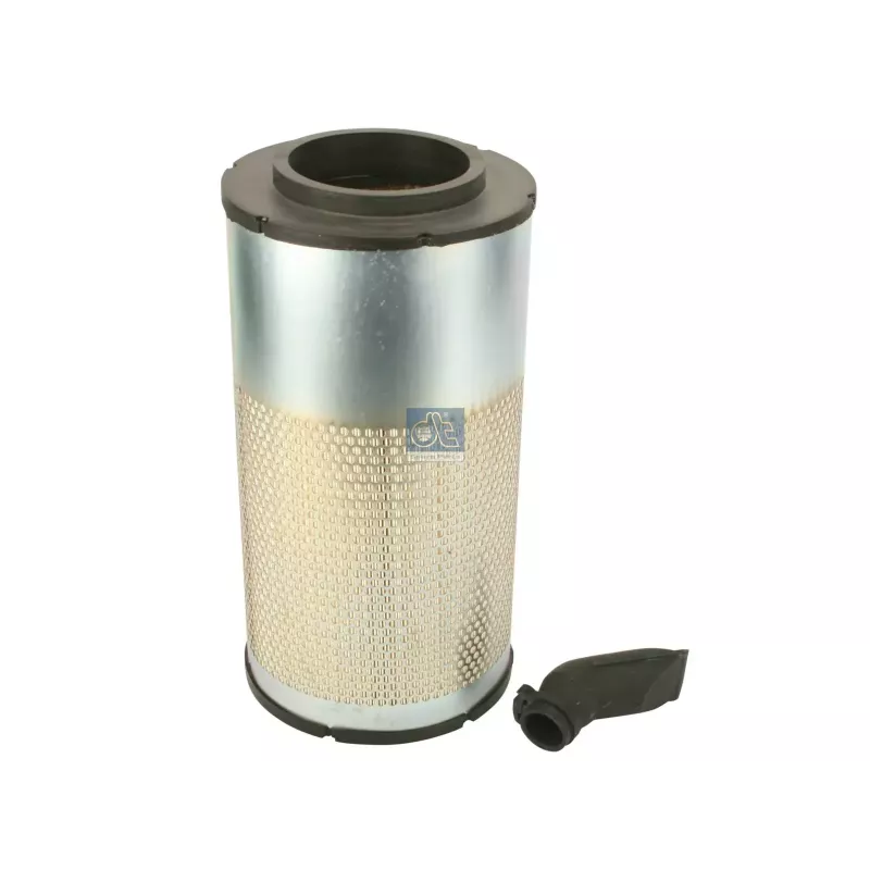 Filtre à air, complet avec valve de caoutchouc Pour DAF LF - 1433697 - 1529697 - 1644641 - 1668000 - 1672464 - APUC944