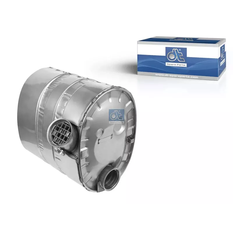 Silencieux, D: 127 mm, L: 602 mm, W: 438 mm, H: 628 mm Pour Renault C-Serie, K-Serie, Kerax, Premium, T-Serie - 7420920724
