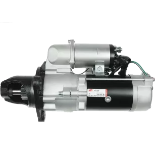 Démarreur 24V 7.50kW 12 dents AS-PL UD21193S, KOMATSU 600-813-3550, 600-813-3551, 600-813-6410, 600-813-6411