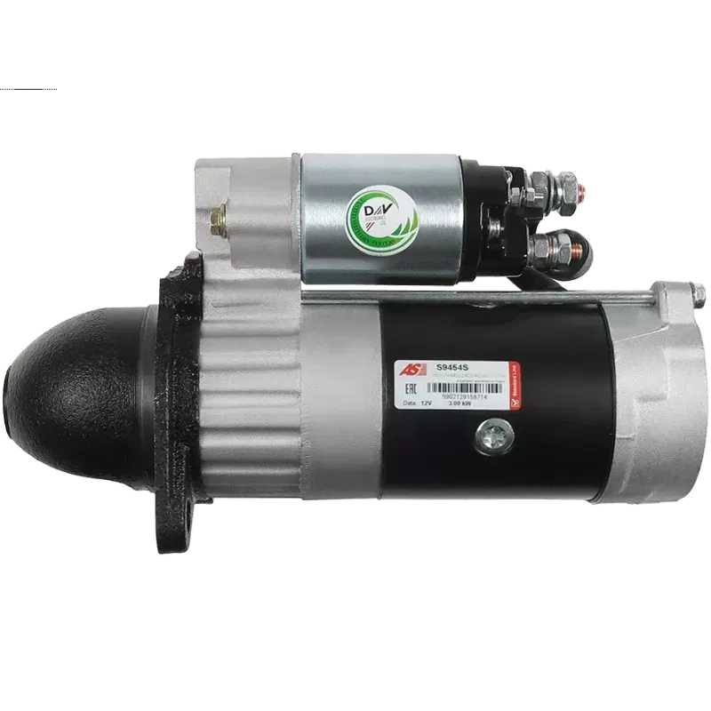 Démarreur 12V 3.00kW 11 dents AS-PL UD21319S, CASCO CST38124GS, ELECTROLOG STRX042, PSH 240.002.112.200, REAL 20415421OE