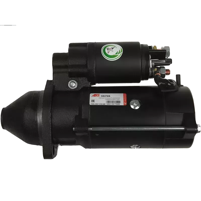 Démarreur 24V 3.50kW 11 dents AS-PL UD19575S, ISKRA / LETRIKA 11.131.828, 11.132.391, AZE4184, AZE4286