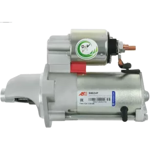 Démarreur 12V 1.20kW 9 dents AS-PL UD101604S, BOSCH 0986024200, CARGO 113719, 115869, DELCO DRS0063