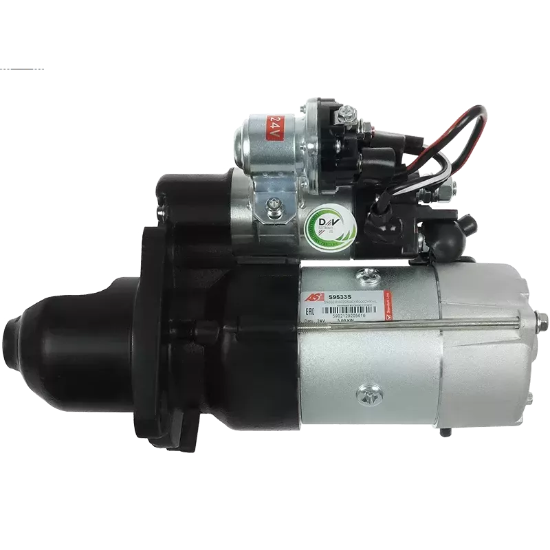 Démarreur 24V 5.00kW 10 dents AS-PL UD30088S, MAN 36262016003, MERCEDES 0041418101, 0041516201, 0041518401