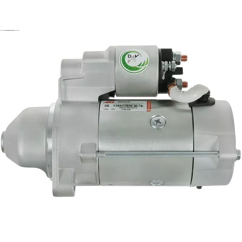 Démarreur 12V 2.60kW 9 dents Remplace pour AS-PL UD101247S, ISKRA / LETRIKA 11.132.363, AZE6588