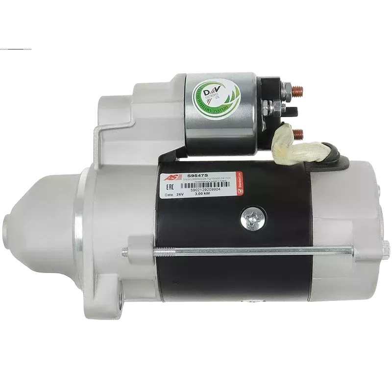 Démarreur 24V 3.00kW 10 dents AS-PL UD19739S, ISKRA / LETRIKA 11.131.724, AZE6541, IS1312, MAHLE 72735774