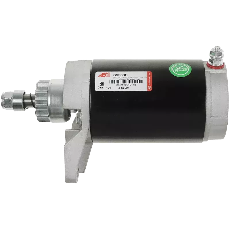 Démarreur 12V 0.40kW 10 dents AS-PL UD13676S, CARGO 112567, CASE 77115C91, N9552, ALANKO 10440922