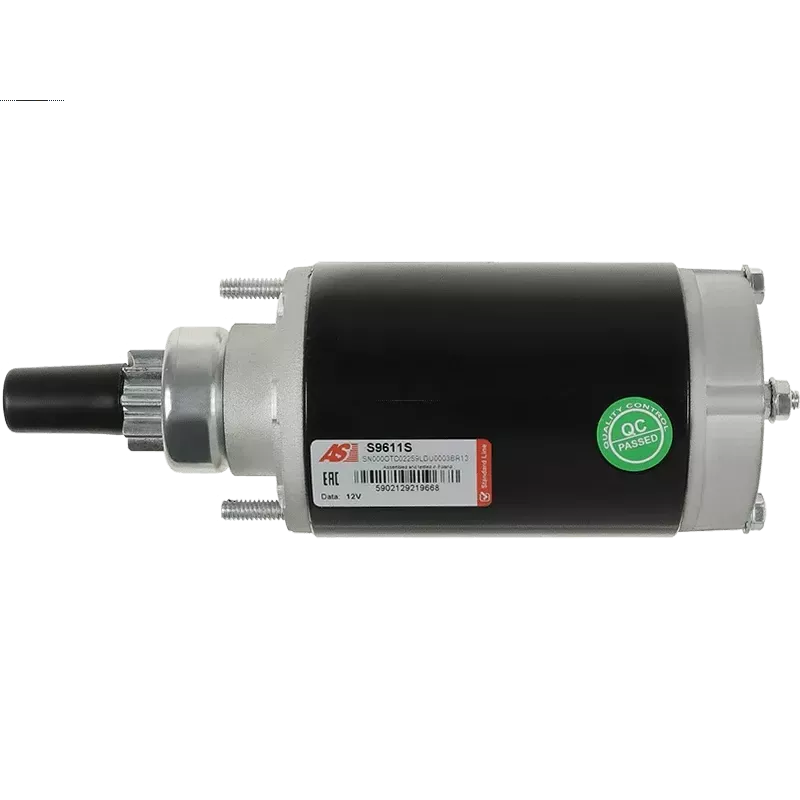 Démarreur 12V 9 dents AS-PL UD13714S, BOBCAT 6599854, 6662893, 6988701, CARGO 112568