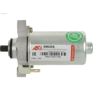Démarreur 12V 0.40kW 10 dents AS-PL UD19003S, DELCO RS41253, HONDA 31200-GE1-712, APRILIA 96921R, ARROWHEAD SMU0374