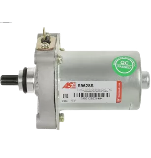 Démarreur 12V 9 dents AS-PL UD19028S, HONDA 31210-KWW-742, ALANKO 10437995, LESTER 30796, WAI / TRANSPO 30796N