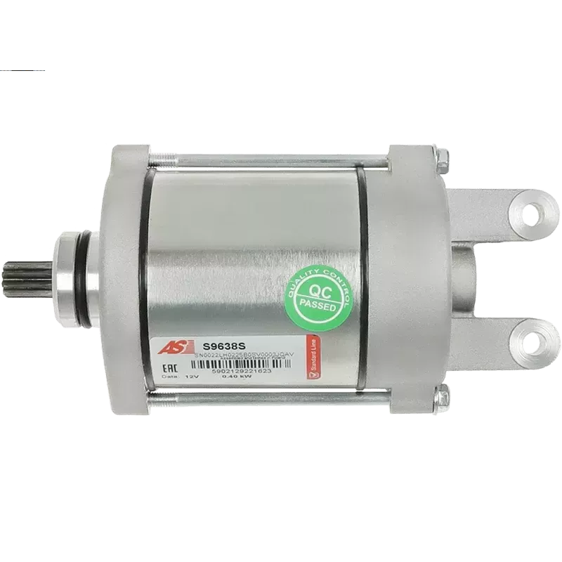 Démarreur 12V 0.40kW 9 dents AS-PL UD19083S, AUTOTEAM SCA121A, CASCO CST38121AS, FARCOM 108527, ITAB AUTOMOTIVE 10038121AV Démarreur 12V 0.40kW 9 dents AS-PL UD19083S, AUTOTEAM SCA121A, CASCO CST38121AS, FARCOM 108527, ITAB AUTOMOTIVE 10038121AV
