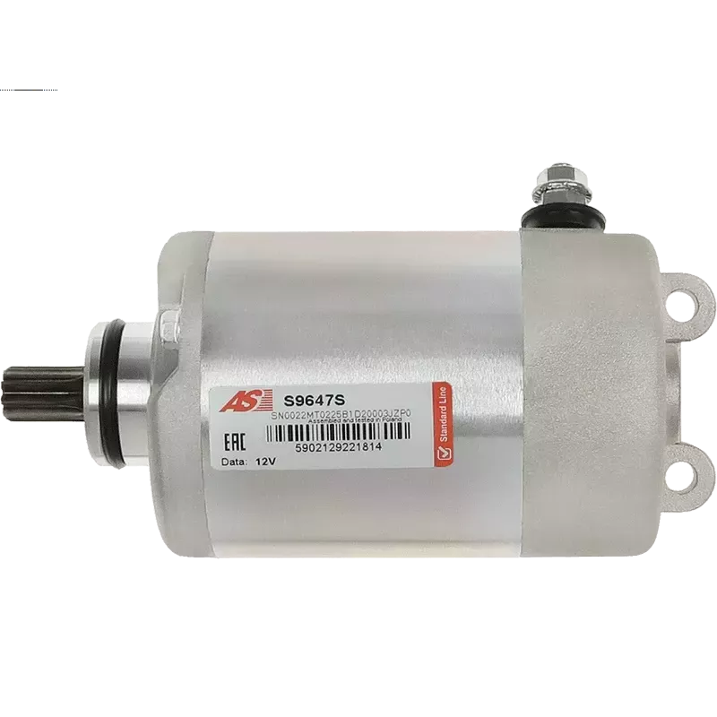 Démarreur 12V 9 dents AS-PL UD19090S, DELCO RS41228, HONDA 31200-KM1-008, 31200-KS4-018, 3EFFE STRJ262