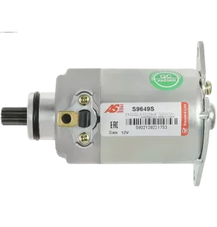 Démarreur 12V 0.40kW 9 dents AS-PL UD19093S, DELCO RS41089, ARROWHEAD SCH0003, CASCO CST38119AS, ITAB AUTOMOTIVE 10038119AV