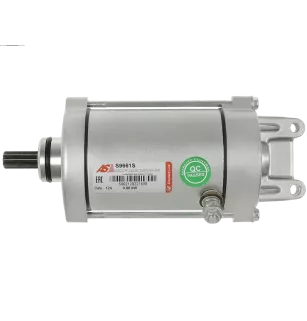 Démarreur 12V 0.80kW 9 dents AS-PL UD19138S, HONDA 31200-MCH-000, 31200-MCH-831, 31200-MCH-A00, LESTER 18678