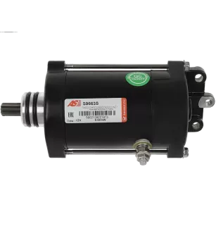 Démarreur 12V 0.60kW 9 dents AS-PL UD19110S, BOSCH F032112010, CARGO 111916, 112010, DELCO RS41178
