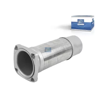 Flexible d'échappement, D: 105 mm, L: 355 mm Pour Iveco EuroStar, EuroTech, Trakker - 08137150 - 41011873 - 8137150