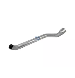 Tuyau d'échappement d: 75 mm, D: 110 mm, L: 835 mm Pour Iveco EuroTech - 98453624