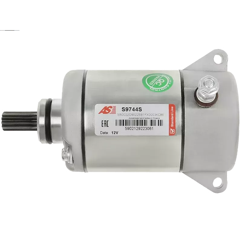 Démarreur 12V 10 dents AS-PL UD19177S, DELCO RS41256, ARROWHEAD SMU0403, JUST PARTS PO2-0008N, LESTER 18912 Démarreur 12V 10 dents AS-PL UD19177S, DELCO RS41256, ARROWHEAD SMU0403, JUST PARTS PO2-0008N, LESTER 18912