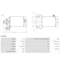 Démarreur 12V 0.30Kw 9 dents KTM 55140001100, 55140001000, ALANKO 439098, 10439098, AS-PL UD19014S