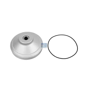 Chapeau de moyeu, complet avec joint torique, standard, d: 123 mm pour Scania 3-Serie, 4-Serie Bus, 4-Serie, P, G, R, T-Serie