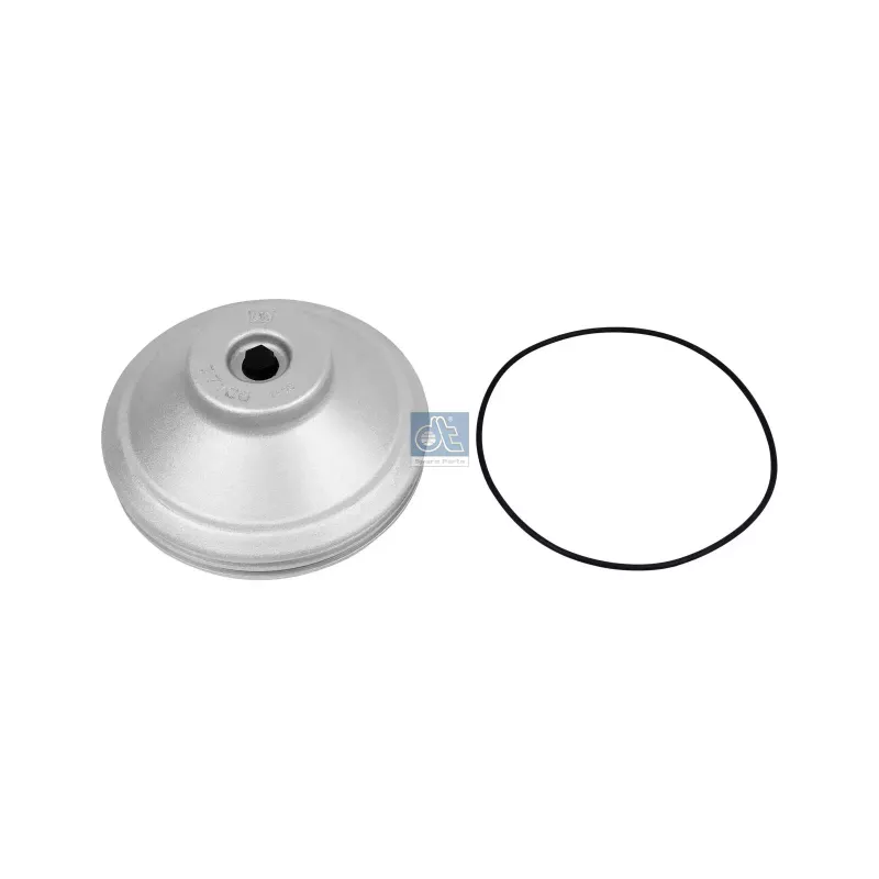 Chapeau de moyeu, complet avec joint torique, standard, d: 123 mm pour Scania 3-Serie, 4-Serie Bus, 4-Serie, P, G, R, T-Serie