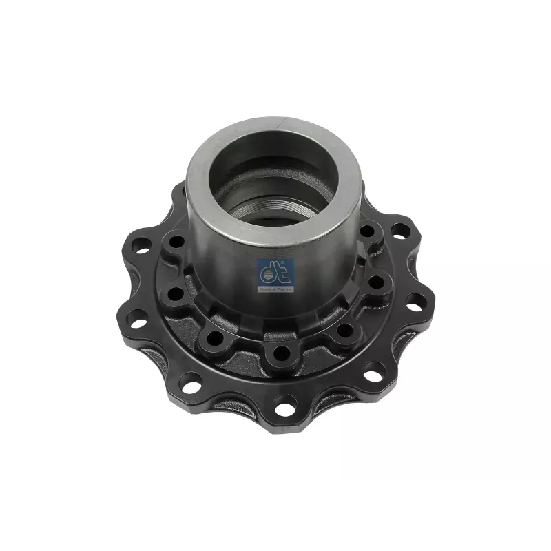 Moyeu de roue, sans roulements, d1: 153.6 mm, d2: 127 mm, D: 382 mm, 10 bores, b: 24 mm, P: 335 mm, H: 194 mm Pour Scania