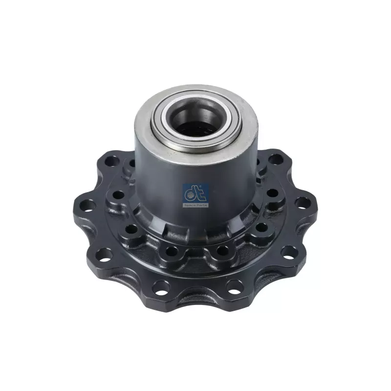 Moyeu de roue, avec roulement, d1: 153.6 mm, d2: 127 mm, D: 382 mm, 10 bores, b: 24 mm, P: 335 mm, H: 194 mm Pour Scania Moyeu de roue, avec roulement, d1: 153.6 mm, d2: 127 mm, D: 382 mm, 10 bores, b: 24 mm, P: 335 mm, H: 194 mm Pour Scania