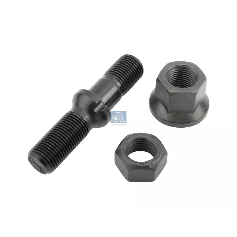 Goujon de roue, complet, M22 x 2, LTh1: 43 mm, LTh2: 28 mm, Lu: 48 mm, D: 32 mm, L: 110 mm, 10.9 pour BPW tbd - 09.806.13.30.0