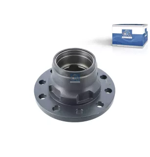 Moyeu de roue, sans roulements d1: 110 mm, d2: 130 mm, D: 270 mm, 10 bores, b: 22 mm, P: 225 mm, M125 x 2, H: 193 mm