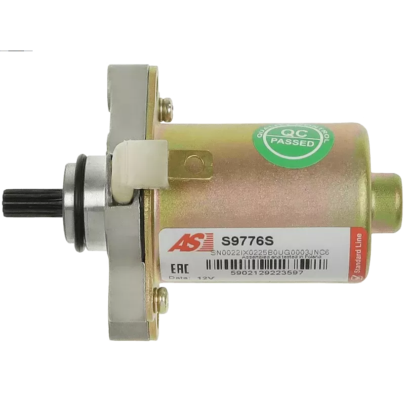 Démarreur 12V 10 dents AS-PL UD18998S, CARGO 116073, SUZUKI 31100-22G00, 31100-22G10, 31100-36C02-000 Démarreur 12V 10 dents AS-PL UD18998S, CARGO 116073, SUZUKI 31100-22G00, 31100-22G10, 31100-36C02-000