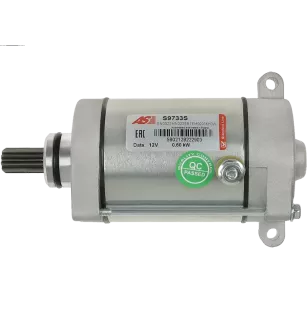 Démarreur 12V 0.60Kw 9 dents YAMAHA 4WV-81800-00, 4WV-81800-00-00, 4WV-81890-00, 4WV-81890-00-00, 5KM-81890-00, 5KM-81890-00-00