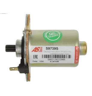 Démarreur 12V 0.30Kw 11 dents HONDA 31200-GBL-000, 31200-GBL-770, 31200-GW0-010, ALANKO 10439123, ARROWHEAD SMU0474