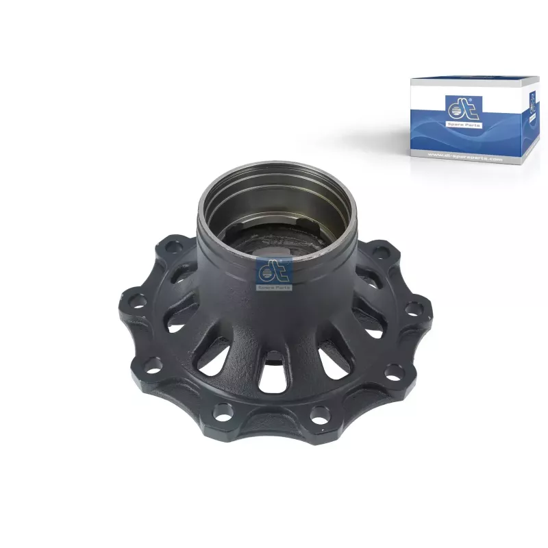 Moyeu de roue, sans roulements pour BPW tbd - 09.801.08.36.0