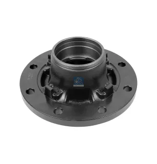 Moyeu de roue, sans roulements, d1: 120 mm, d2: 150 mm, D: 320 mm.