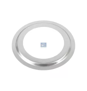 Tôle de recouvrement, d: 95 mm, D: 148 mm, S: 0.5 mm, H: 5.5 mm Pour BPW tbd - 03.010.05.22.0