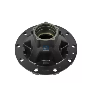 Moyeu de roue, sans roulements, d1: 110 mm, d2: 130 mm, D: 377 mm, 10 bores Pour Meritor Essieux - 14219784