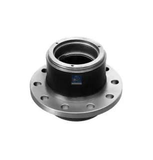 Moyeu de roue, sans roulements, d1: 120 mm, d2: 147 mm, D: 270 mm, 10 bores, b: 22 mm, H: 184 mm Pour SAF tbd - 3.307.2056.00S