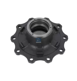 Moyeu de roue, sans roulements, d1: 120 mm, d2: 147 mm, D: 380 mm, 10 bores, b: 22 mm, H: 184.5 mm Pour SAF tbd - 1.307.1159.10