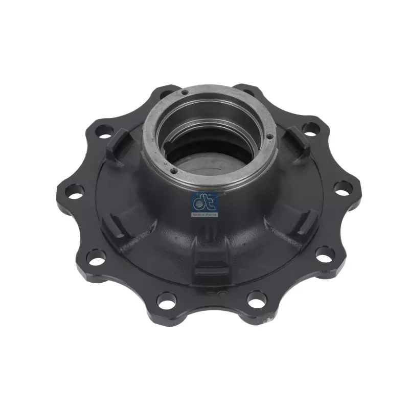 Moyeu de roue, sans roulements, d1: 120 mm, d2: 147 mm, D: 380 mm, 10 bores, b: 22 mm, H: 184.5 mm Pour SAF tbd - 1.307.1159.10