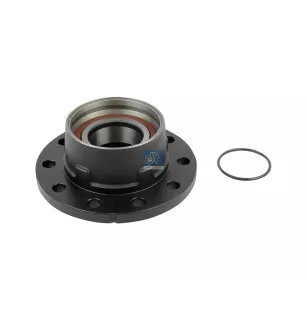 Moyeu de roue, avec roulement, d1: 138 mm, d2: 138 mm, D: 270 mm, 10 bores, b: 22 mm, H: 148 mm Pour SAF tbd - 3.307.3046.00