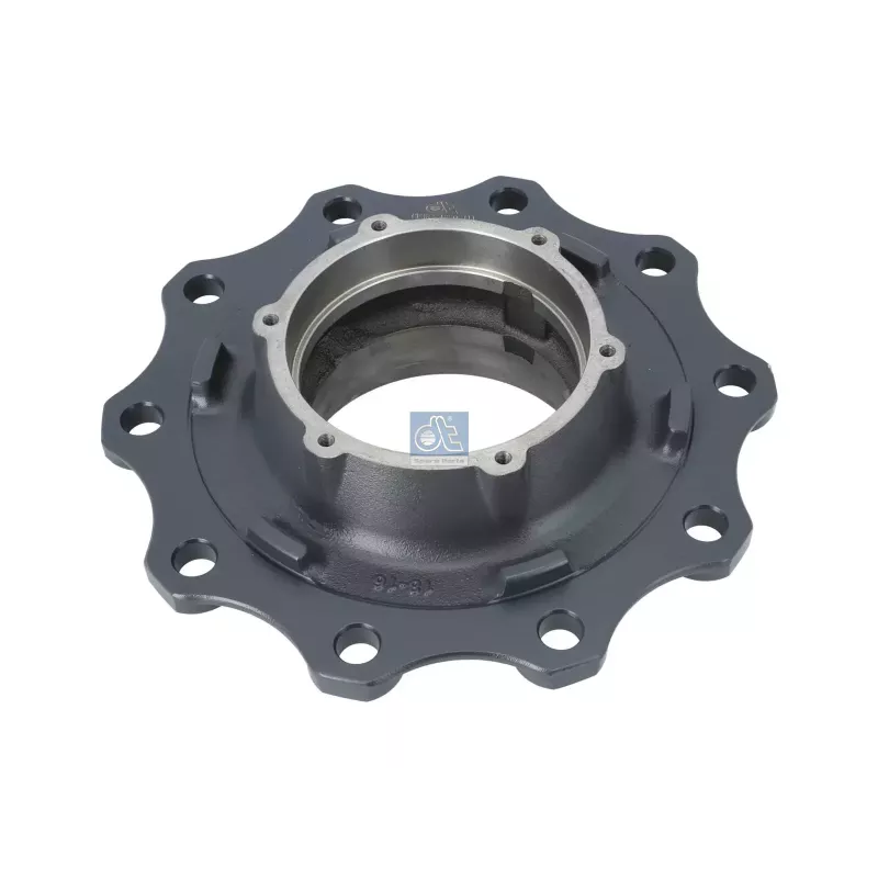 Moyeu de roue, sans roulements, d1: 165 mm, d2: 165 mm, D: 380 mm, 10 bores, b: 22 mm, H: 134.5 mm Pour SAF tbd - 1.307.1129.00