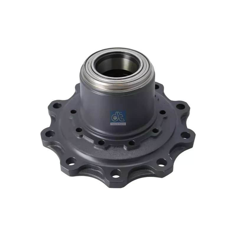 Moyeu de roue, avec roulement, d1: 138 mm, d2: 138 mm, D: 380 mm, 10 bores, b: 22 mm, H: 170 mm Pour SAF tbd - 90016331
