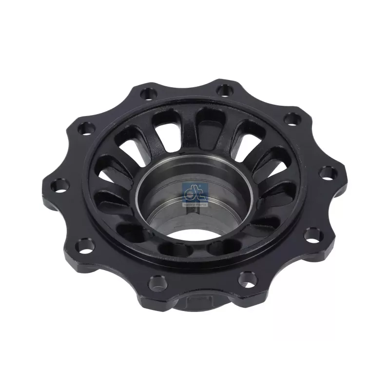 Moyeu de roue, sans roulements, d1: 138 mm, d2: 138 mm, D: 380 mm, 10 bores, b: 22 mm, H: 156 mm Pour SAF tbd - 3.307.3045.01S