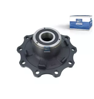 Moyeu de roue, avec roulement, d1: 120 mm, d2: 147 mm, D: 380 mm, 10 bores, b: 22 mm, H: 184.5 mm Pour SAF tbd - 1.307.1159.10S