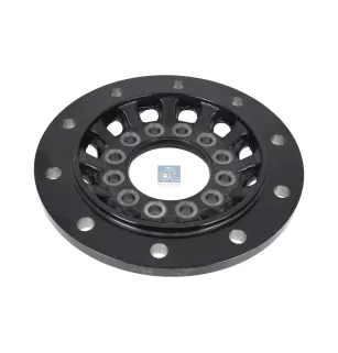 Moyeu de roue, sans roulements, D: 386 mm, 10 bores, b1: 22 mm.