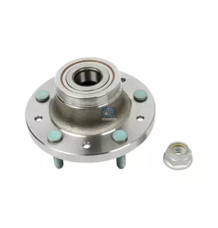 Moyeu de roue, avec ecrou, d: 37 mm, D: 198.5 mm, 5 bores Pour Ford Transit - 1763850 - KTBK21-1A049-AA