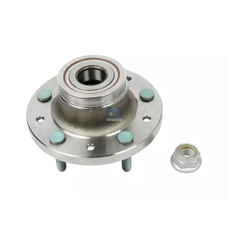 Moyeu de roue, avec ecrou, d: 37 mm, D: 198.5 mm, 5 bores Pour Ford Transit - 1763850 - KTBK21-1A049-AA