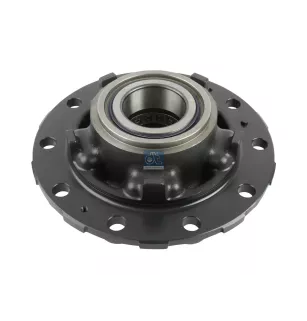 Moyeu de roue, avec roulement d1: 148 mm, d2: 148 mm, D: 385.5 mm, 10 bores, b: 25.3 mm, H: 157 mm Pour Renault K-Serie