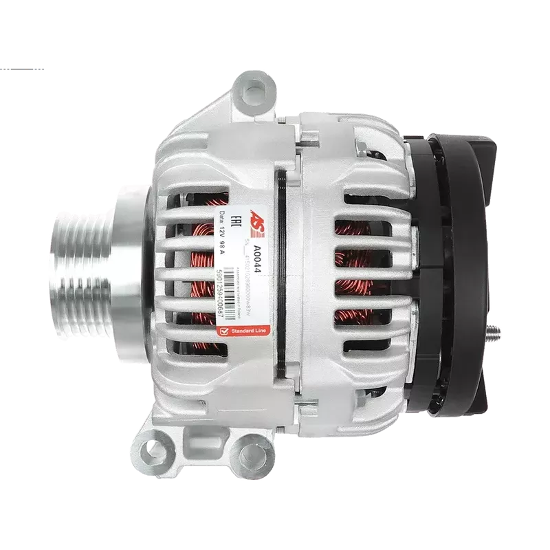 Alternateur 12V 98Amp AS-PL A0044, BOSCH 0124415007, 0124415013, 0124415014, 0124415038